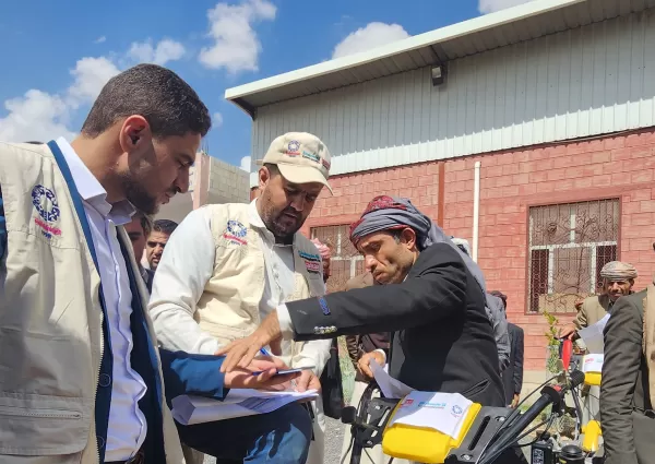 Launch of Agricultural Inputs Distribution in Raydah and Jabal Ayal Yazid Directorates in Amran